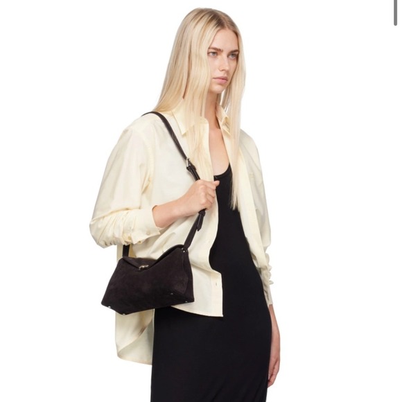 Toteme Monogram Oxford Shirt Lemon 225 Cotton GOTS Size 8 New With Tags - Picture 3 of 8